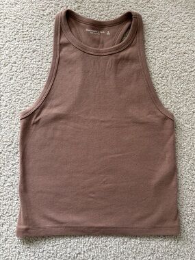 Abercrombie & Fitch Women's Ribbed Scuba Tank